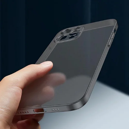 Imagem 4 de 5 do produto Capa Ultra Fina Para Iphone 13 Pro Cor:preto