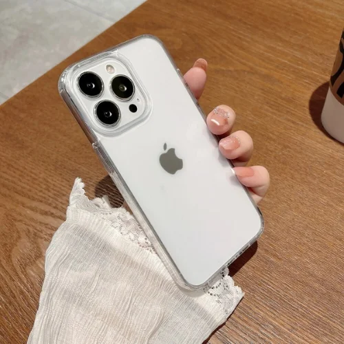 Imagem 5 de 5 do produto Capa Silicone Com Acrílico Para Iphone 14 Pro Max