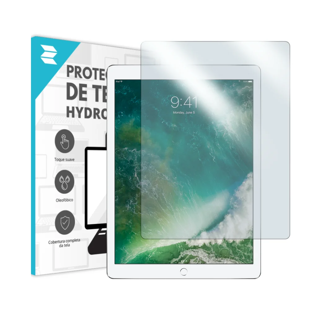 Imagem 4 de 5 do produto Película Hydrogel Para Ipad Pro 12.9 Pol. 2ª Geração 2017