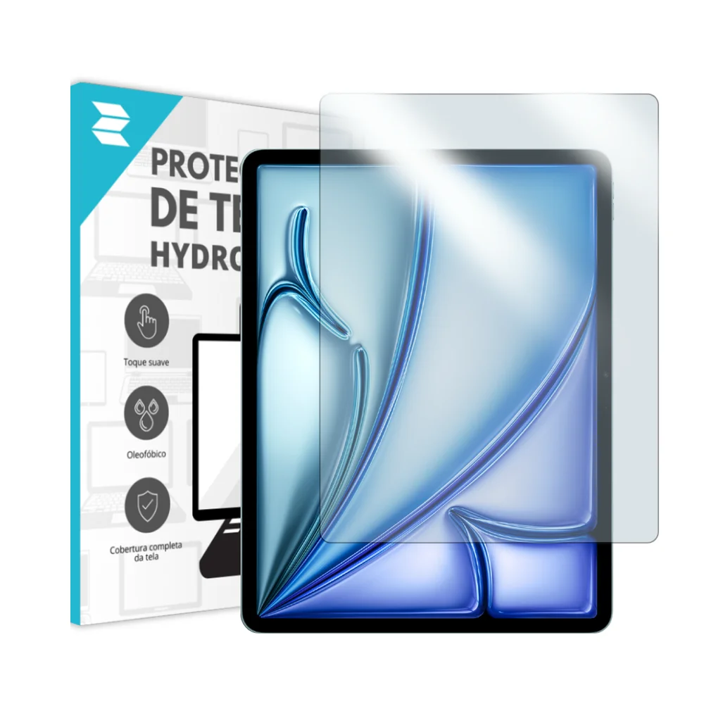Imagem 2 de 3 do produto Película Hydrogel Para Ipad Air 2024 Tamanho:13 "