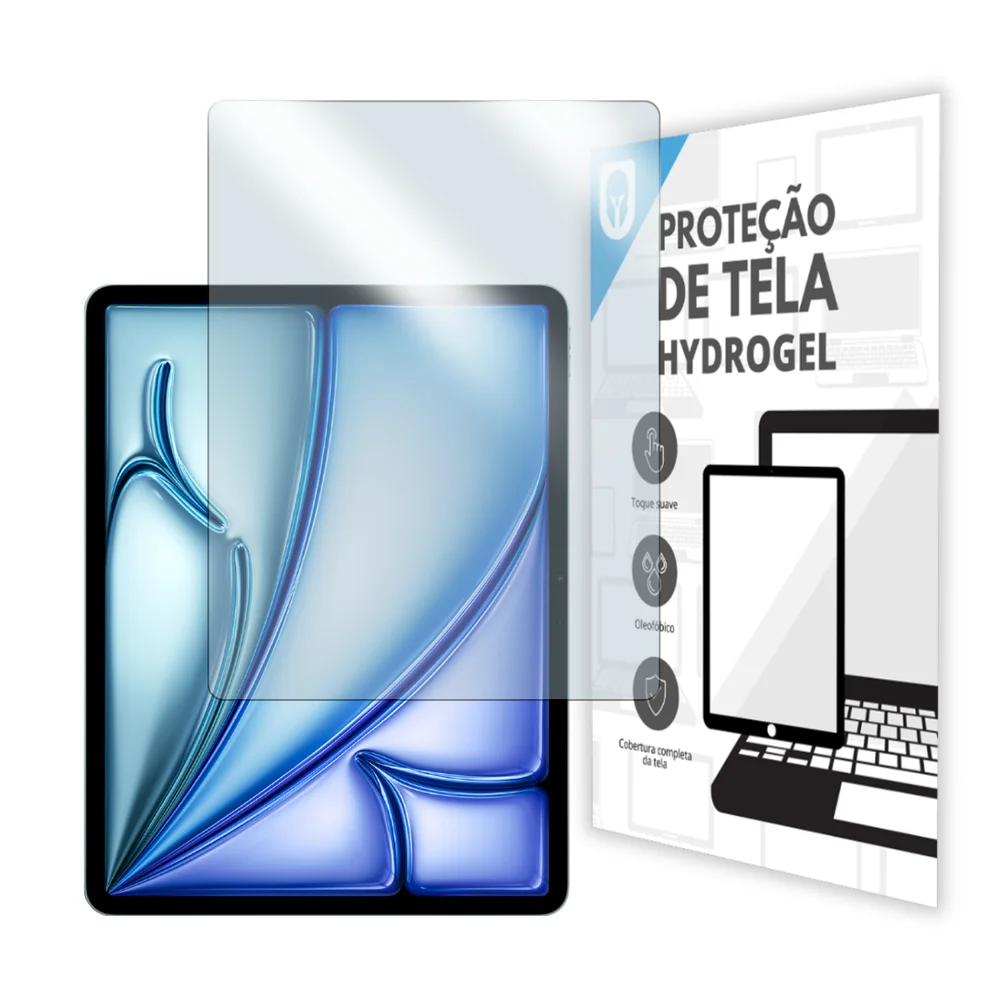 Imagem 3 de 3 do produto Película Hydrogel Para Ipad Air 2024 Tamanho:13 "