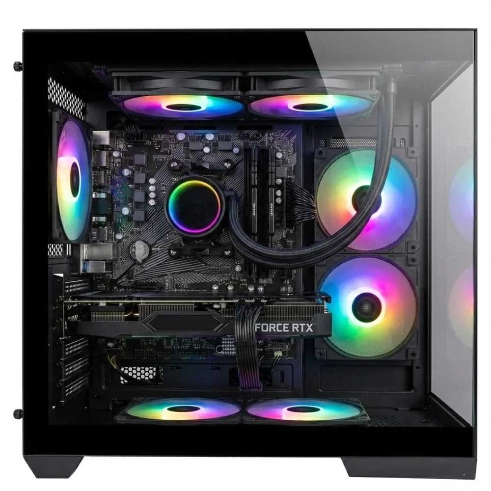 PC Gamer Pulse By Bluepc - Amd Ryzen 7 5700x, B450, Geforce RTX 3060 12gb, 16gb Ddr4, SSD M.2 PCie 1TB, Fonte 600w 80 Plus - Pgbp-pul130 - view 2