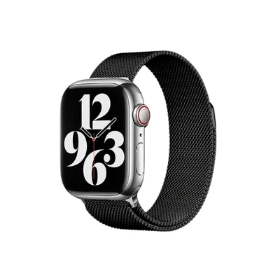 Multiira De Milanese Para Apple Watch - Preto Tamanho:38/40/41mm