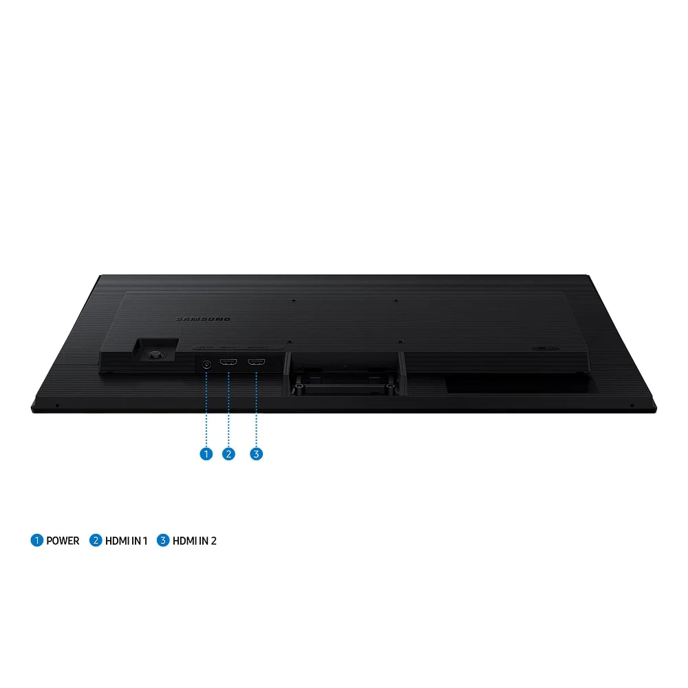 Imagem 4 de 5 do produto Monitor Gamer Samsung 27" FHD,120 Hz, HDMI, Preto, S3