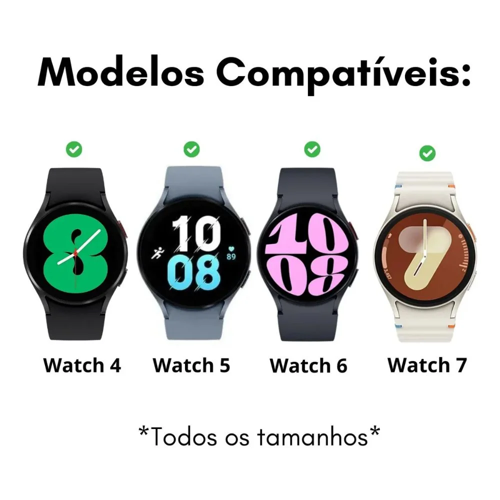 Imagem 5 de 5 do produto Multiira Lisa Azul Marinho Emborrachada Para Sam Watch 4