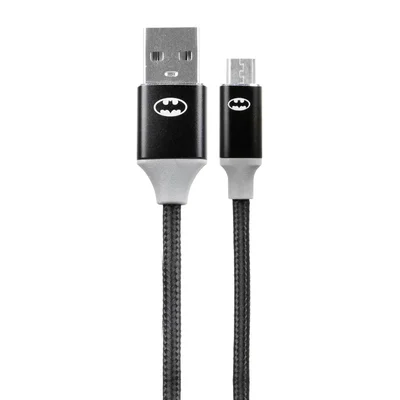 Carregador Gan 30w Flash E Cabo Usb A X Micro Usb Batman