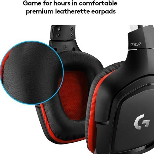 Imagem 4 de 5 do produto Fone Headset C/ Mic G332 C/ Fio P3 + Adapt P2