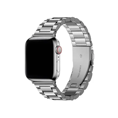 Multiira Para Apple Watch 42 / 44 / 45 / 46 / 49 Mm - Metal Armor - Prata - Gshield