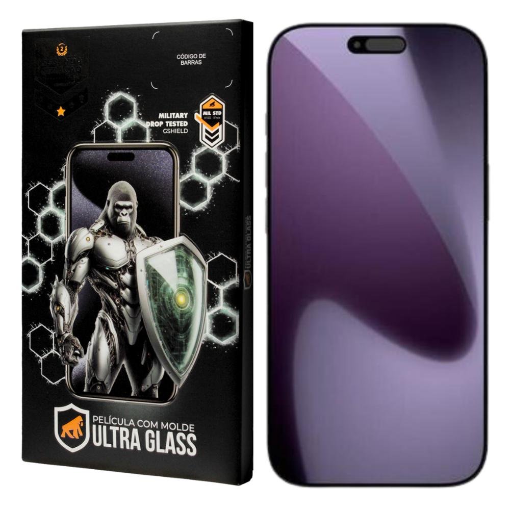 Película Para Iphone 17 Pro - Ultra Glass - Preta - Gshield