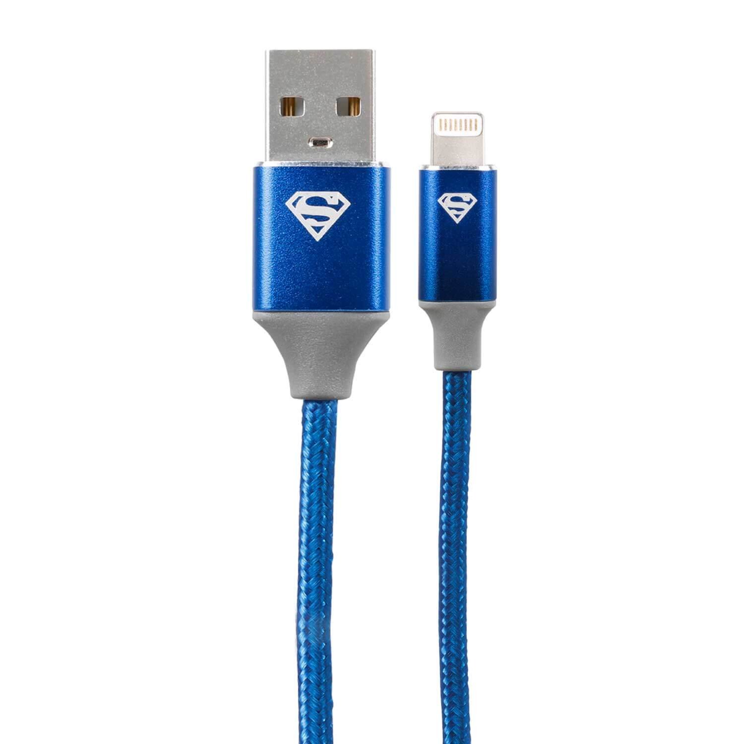 Carregador Gan 30w Flash E Cabo Usb A X Lightning Superman