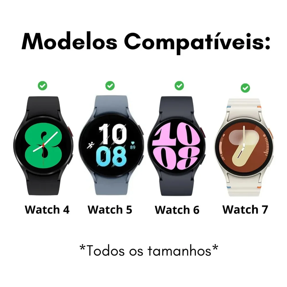 Imagem 3 de 5 do produto Multiira Branca Sam Watch 4 Textura Lisa - Inovação Essencial