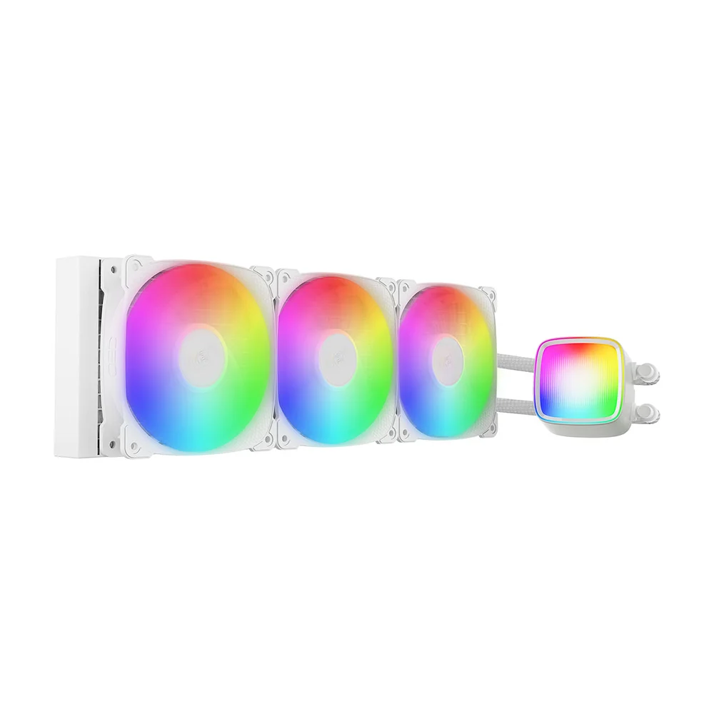 Water Cooler Geometric Future Eskimo Pro 36 ARGB 360mm Amd/intel Branco Geo-ep-36w 4