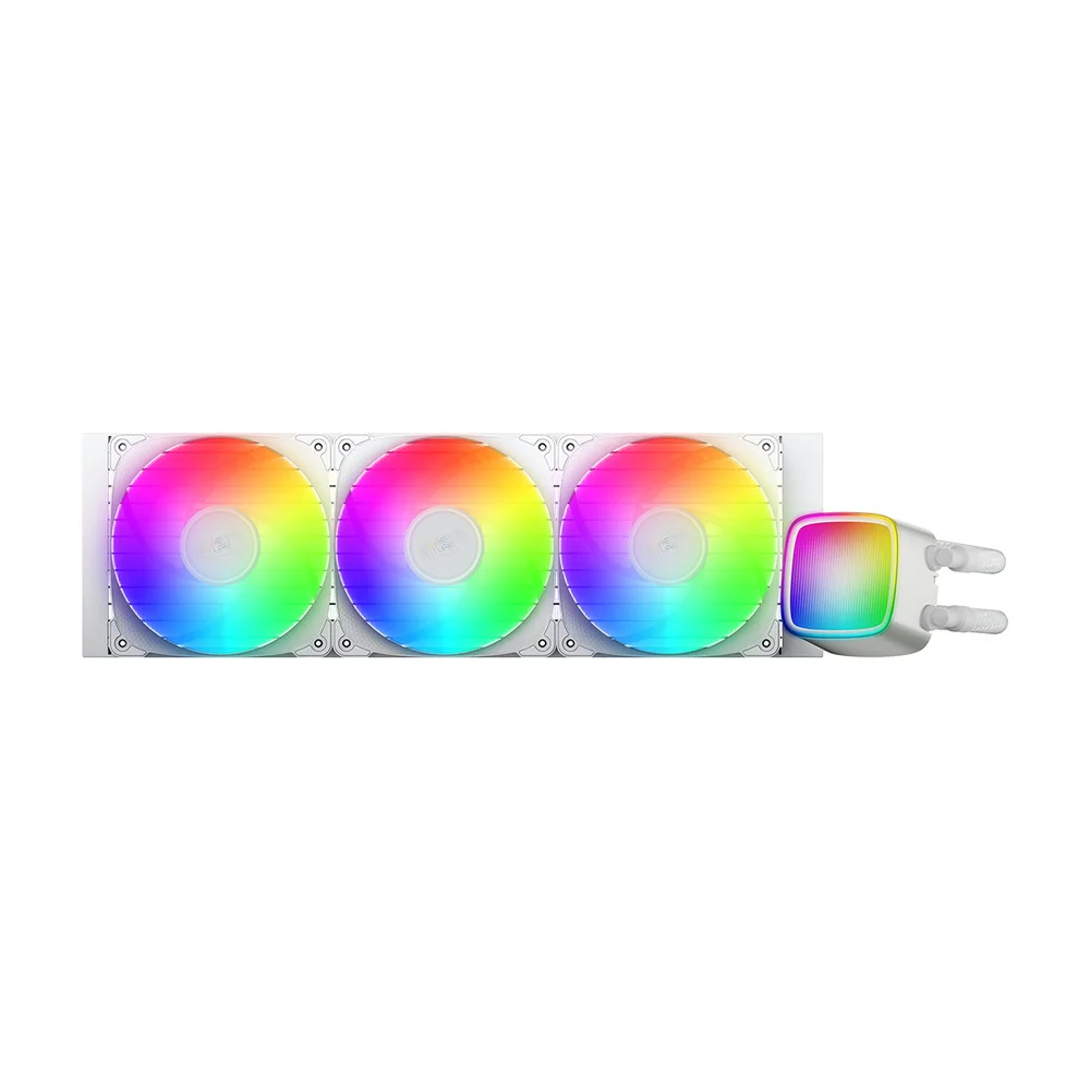 Water Cooler Geometric Future Eskimo Pro 36 ARGB 360mm Amd/intel Branco Geo-ep-36w 7