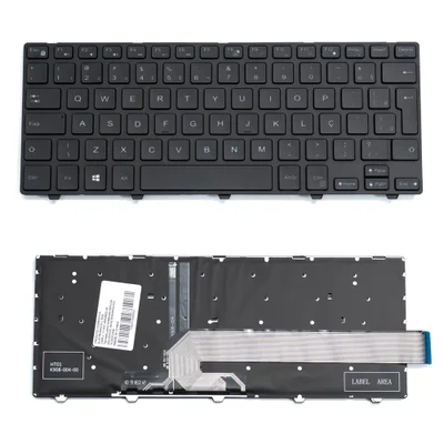 Teclado Para Notebook Dell Inspiron 14-5458 Com Iluminação
