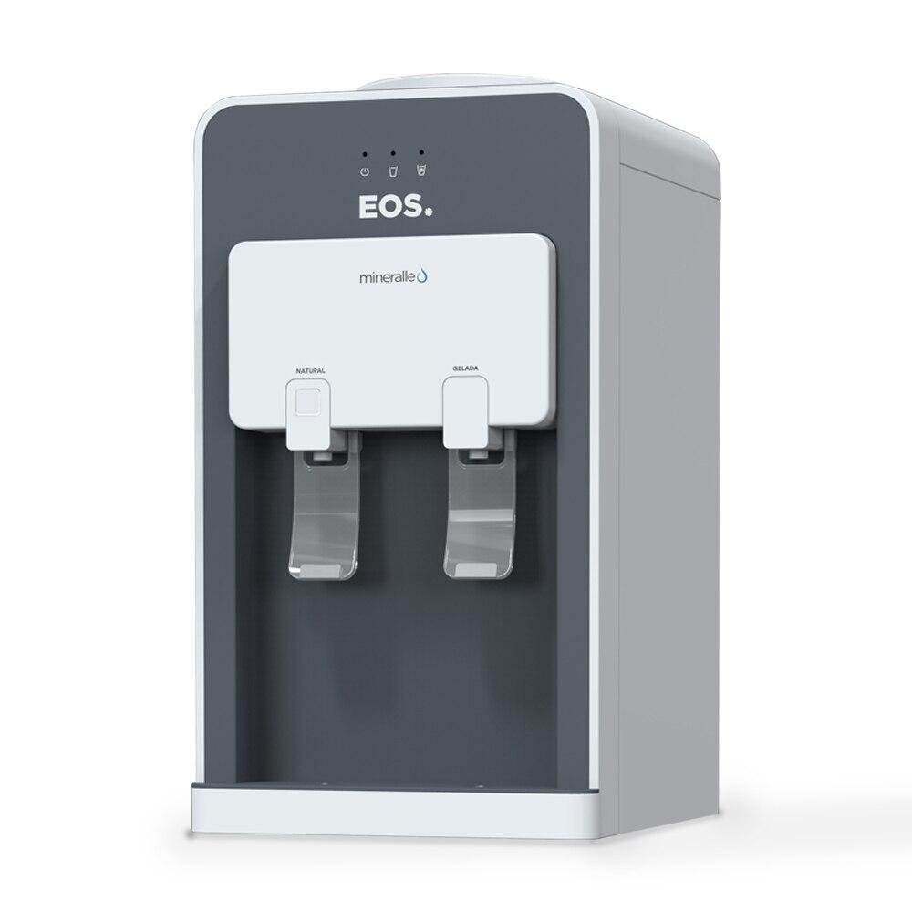 Bebedouro De Mesa Para Garrafão Eos Mineralle Slim Com Compressor Ebc07b 110v