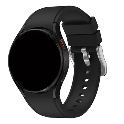 Multiira Lisa Preta Compatível Com Samsung Galaxy Watch 4