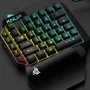 Teclado Gamer Knup Kp-te133 Single Hand LED Rainbow