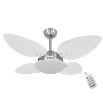 Ventilador Volare P Palmae Branco 220v E Controle Remoto