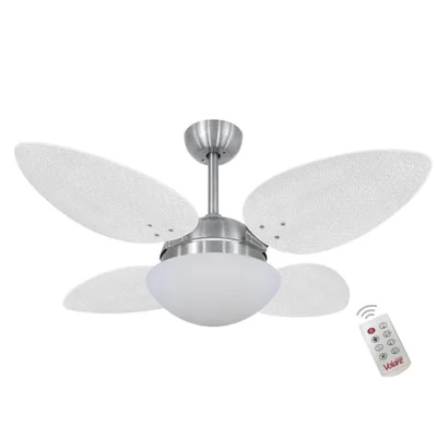 Ventilador Volare P Palmae Branco 220v E Controle Remoto