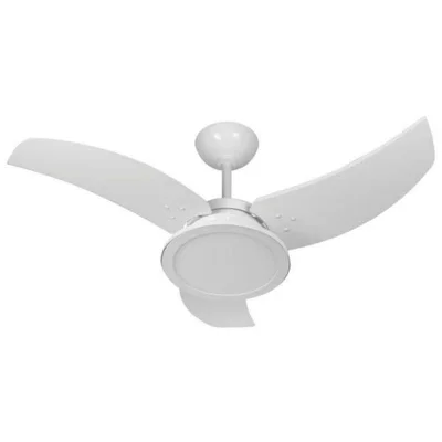 Ventilador Venom LED Branco 220v 3 Pás
