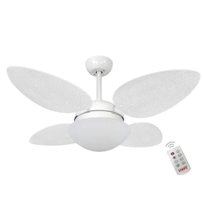 Ventilador Volare P Palmae Branco 220v E Controle Remoto