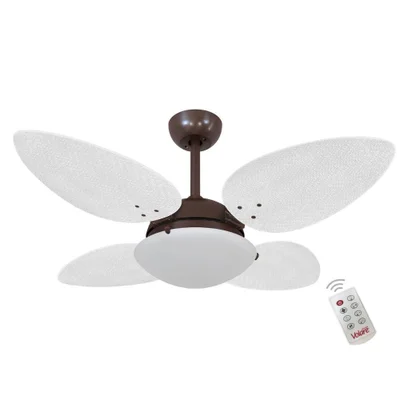 Ventilador Volare P Palmae Branco 110v E Controle Remoto