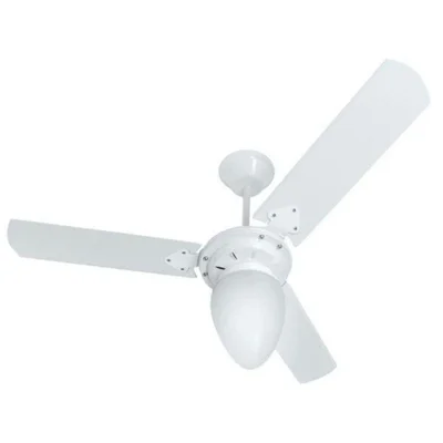 Ventilador Pêra New Branco 220v 3 Pás Brancas