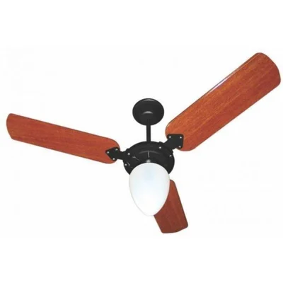 Ventilador Pêra New Preto 220v 3 Pás Verniz