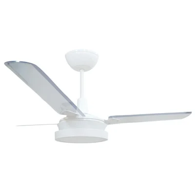 Ventilador LED Breeze Branco 110v 3 Pás Transparentes