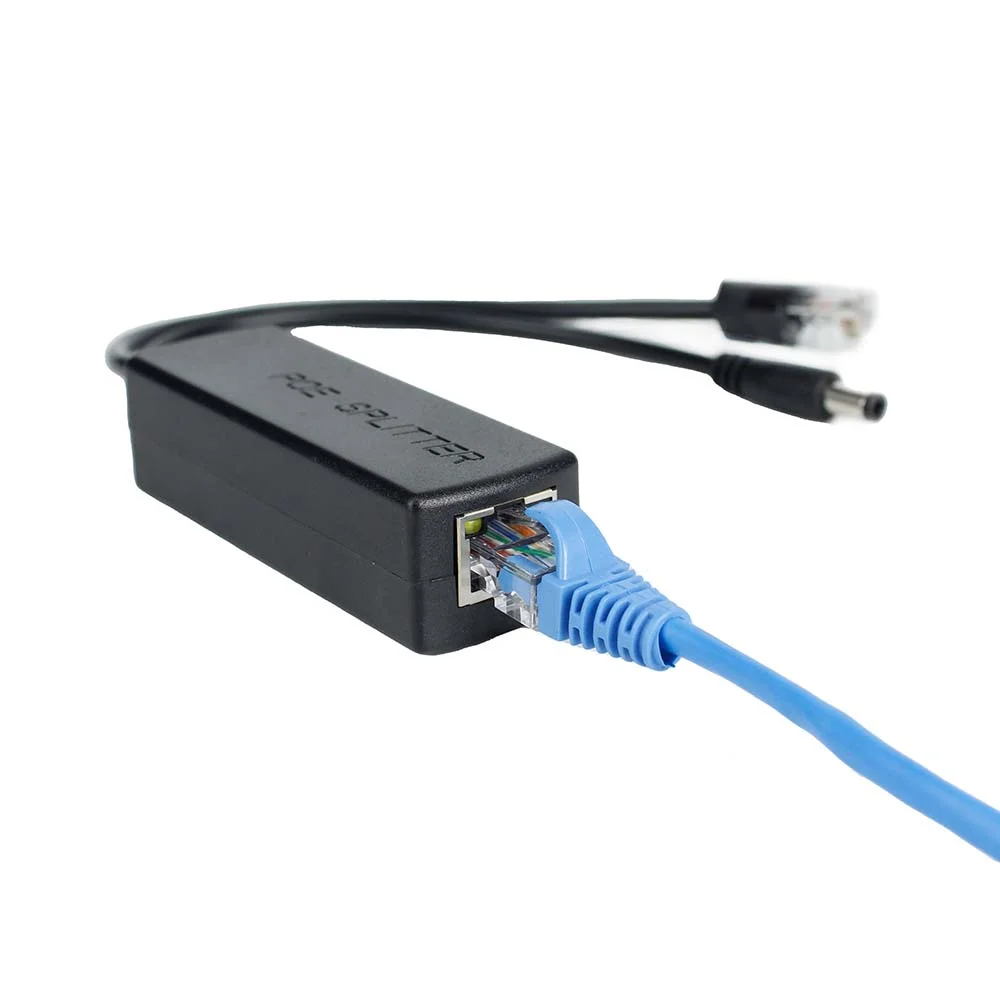 Imagem 4 de 5 do produto Kit 12 Adaptador Poe Ativo Power Over Ethernet 48v Saída 12v