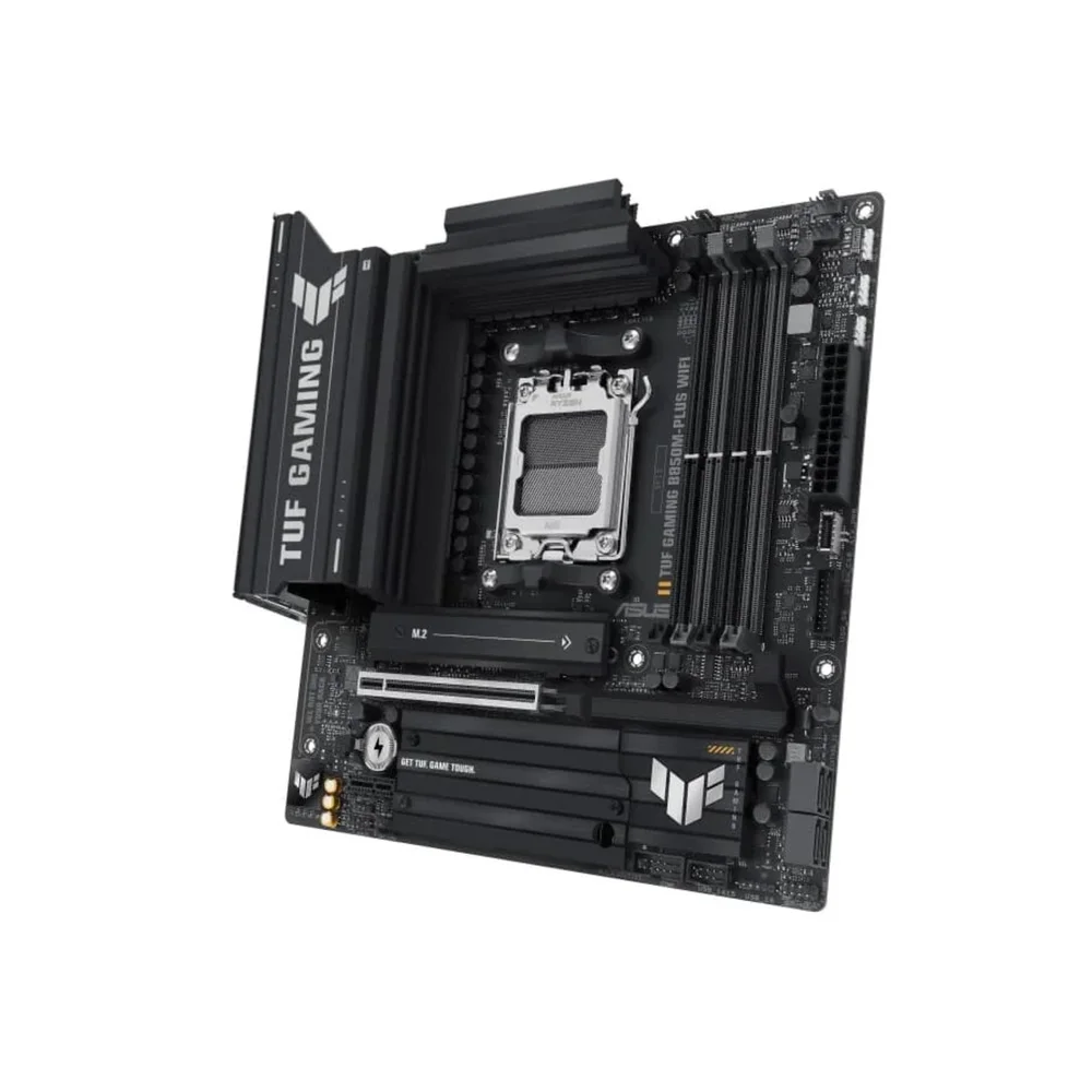 Imagem 3 de 5 do produto Placa-mãe Asus Tuf Gaming B850m-plus Wifi Matx, Am5, Ddr5, PCie 5.0, Wi-fi 6e