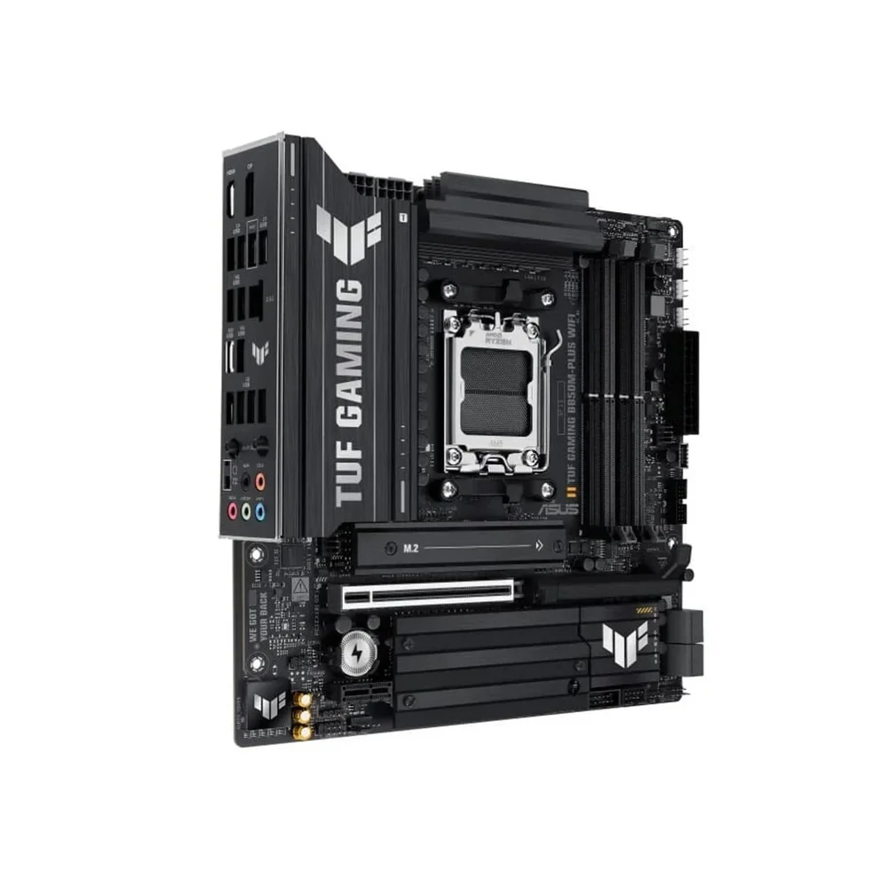 Imagem 4 de 5 do produto Placa-mãe Asus Tuf Gaming B850m-plus Wifi Matx, Am5, Ddr5, PCie 5.0, Wi-fi 6e