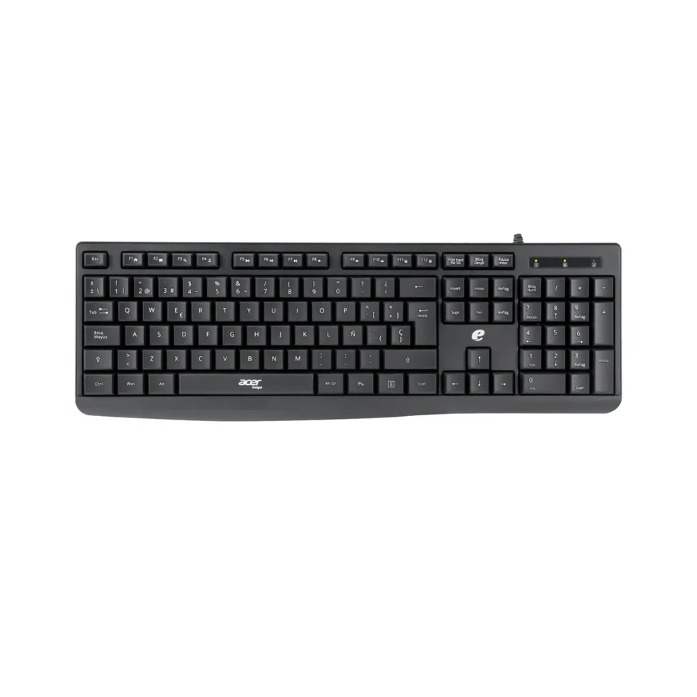 Imagem 5 de 5 do produto Kit Teclado E Mouse Acer Eak040 Com Fio Usb Padrão Abnt2