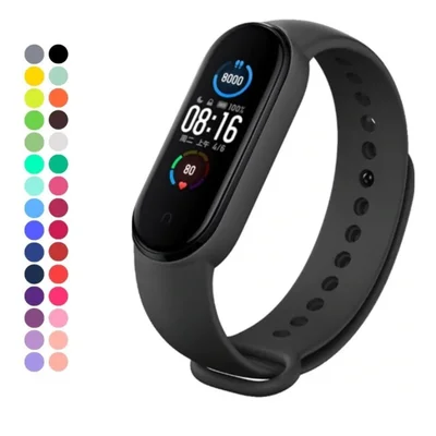 Multiira Emborrachada Para Relógio Mi Band 3, Alta Performance Compatível