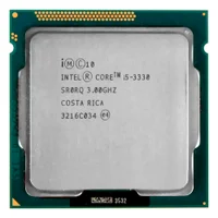 Processador Intel Core i5-3330, 3.00 Ghz (turbo Até 3.20 Ghz), 4 Núcleos, 6 Mb Cache, Tdp 77w, LGA  1155, 3ª Geração, Oem 2