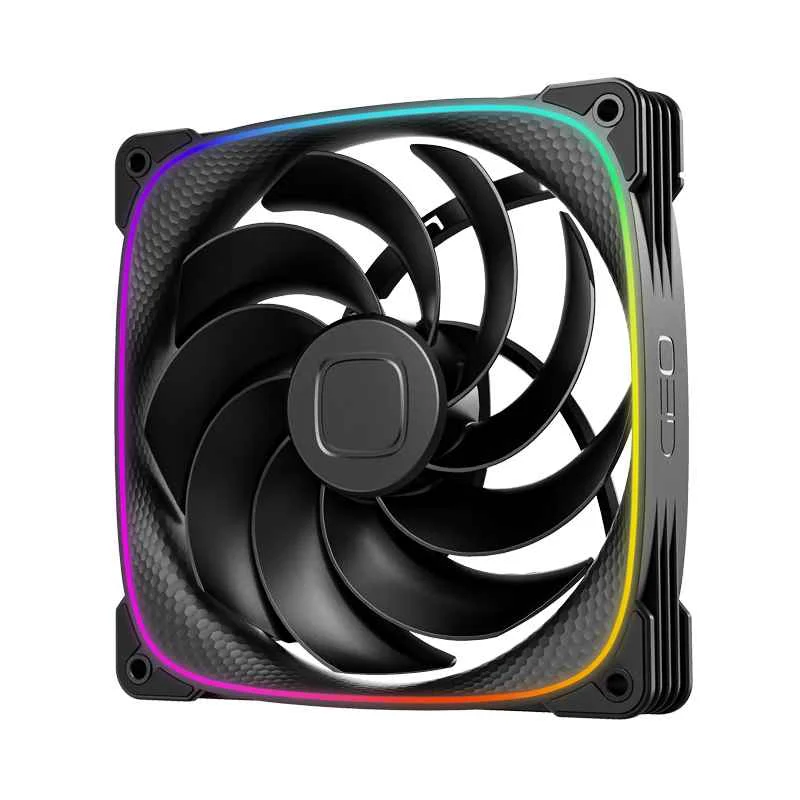 Kit 3 Fans 140mm Reverse Geometric Future Squama 2503r14 RGB 8
