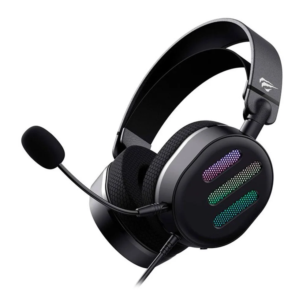 Imagem 5 de 5 do produto Headset Gamer Havit Usb 7.1 LED Preto H2038u