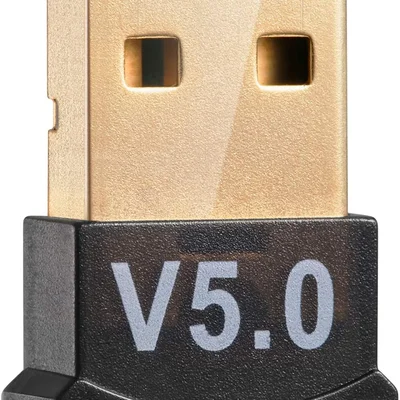 Adaptador Usb Bluetooth 5.0 Para PC Win10/8.1/8/7/xp/vista, Receptor Bluetooth Dongle/transmissor Suporta Várias Conexõe
