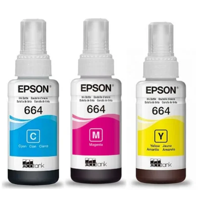 Refil 3 Color Para L365 L395 L375 L380 - Ref04 Caixa Com 3 Cores