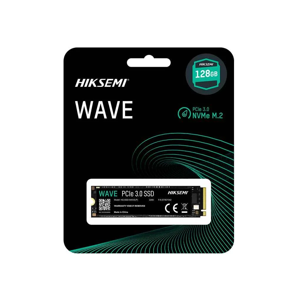 SSD Hiksemi Wave, 128GB, M.2 2280, PCIE 3.0 - Hs-ssd-wave(p) 128g