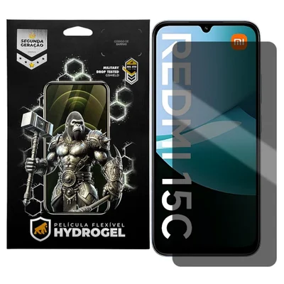 Película Para Xiaomi Redmi 15c - Privacidade Hydrogel - Gshield