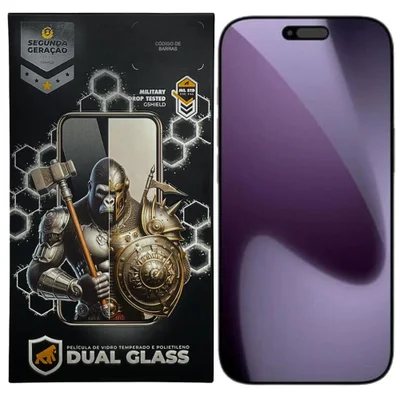 Película Para Iphone 17 Pro Max - Dual Glass Preta - Gshield