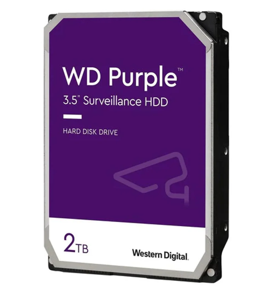 Imagem 3 de 3 do produto Hd Interno 2TB Wd Purple PC Computador Dvr