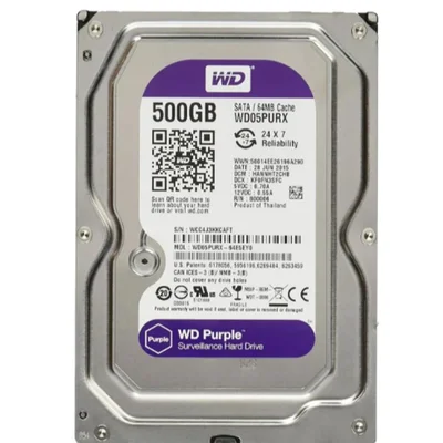 Hd Interno 500gb Wd Purple PC Computador Dvr