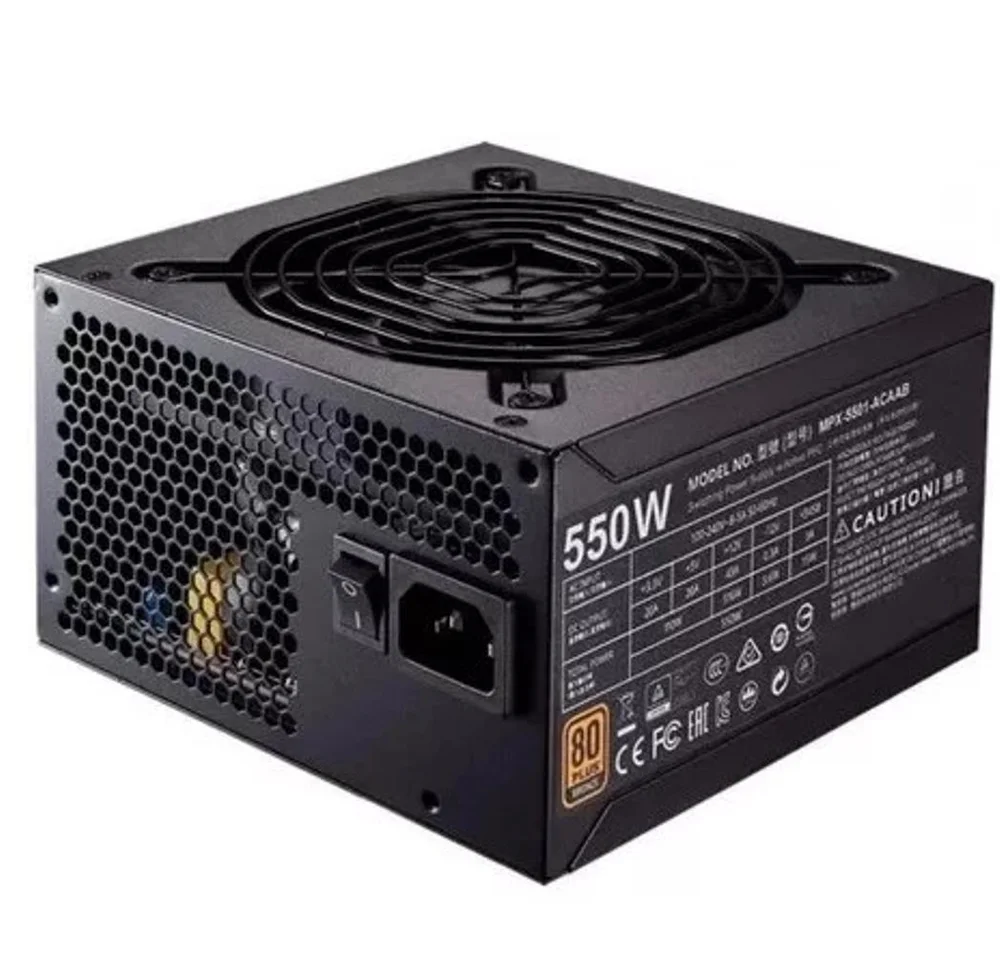Fonte Alimentação Atx 550w Bivolt PC Computador