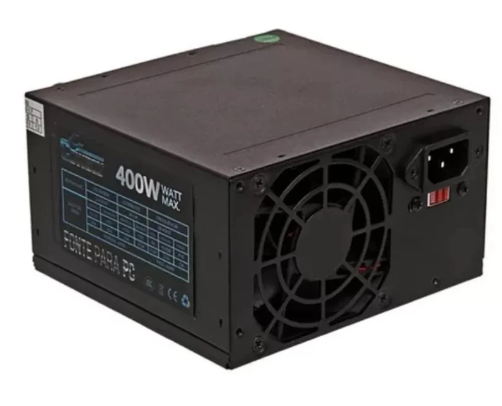 Fonte Alimentação Atx 400w Bivolt PC Computador