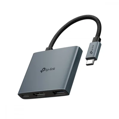 Hub Usb Tipo C 3 Em 1, Alumínio, HDMI 4k60hz, Usb 3.0 De Até 5gbps E Usb C 100w