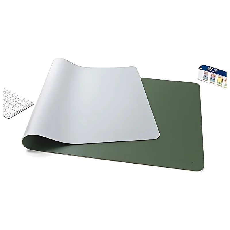 Imagem 4 de 5 do produto Mousepad Deskpad Xp-pen Acp01l Verde Escuro E Cinza Claro 100x50cm - Acp01l