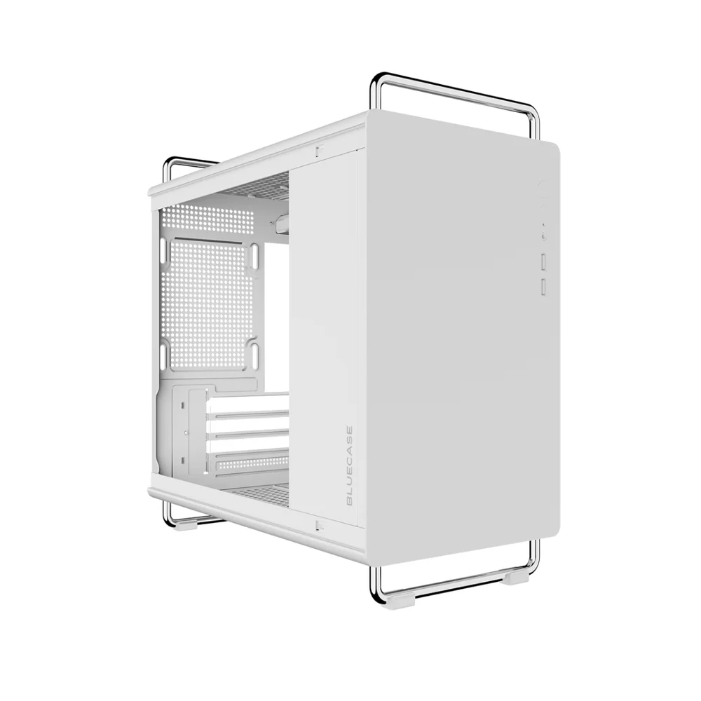 Gabinete Gamer Bluecase Bg056 Tiny, Sem Fans, Branco