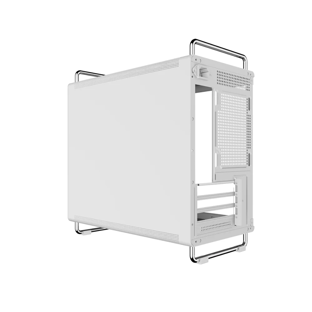 Imagem 3 de 5 do produto Gabinete Gamer Bluecase Bg056 Tiny, Sem Fans, Branco